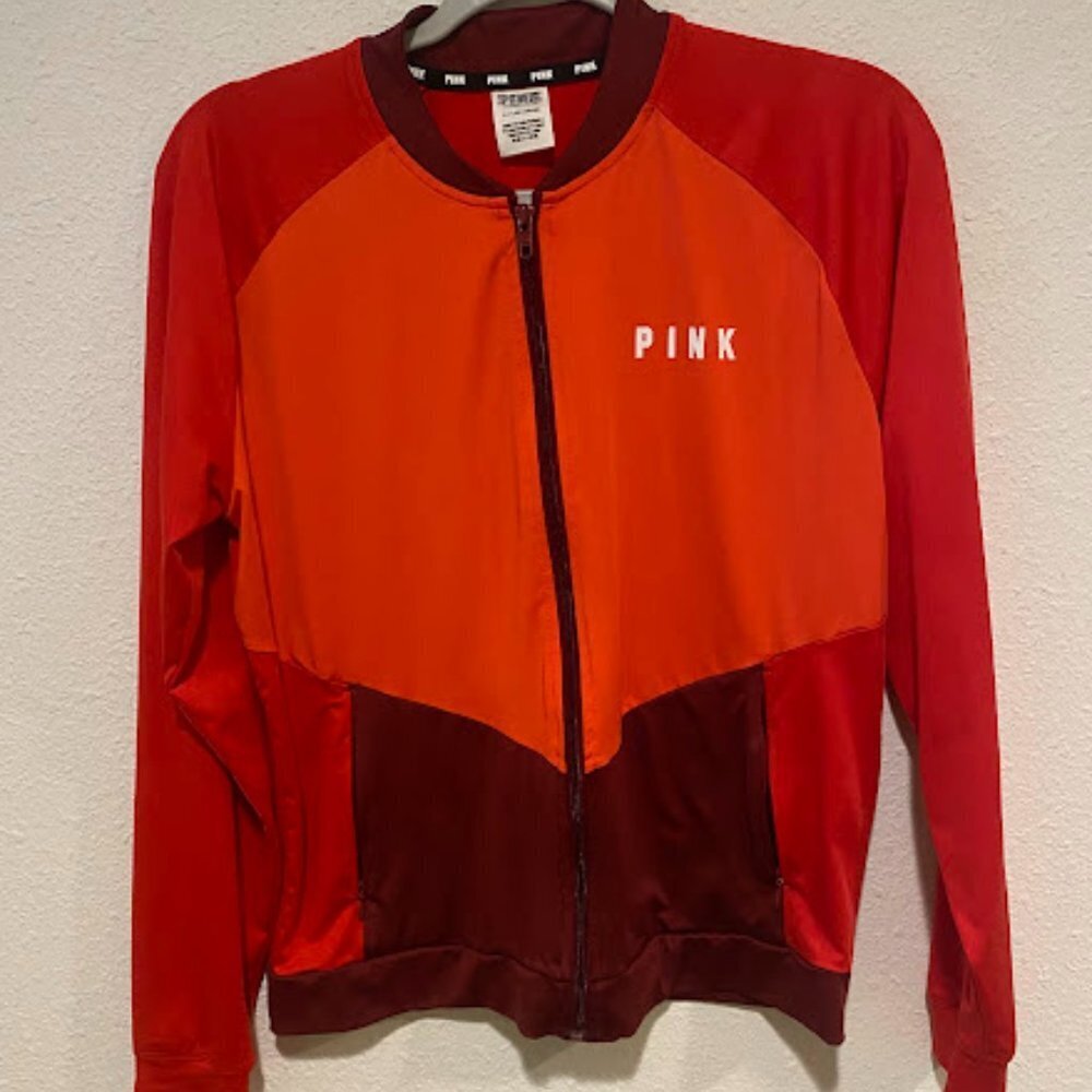 PINK full zip jacket